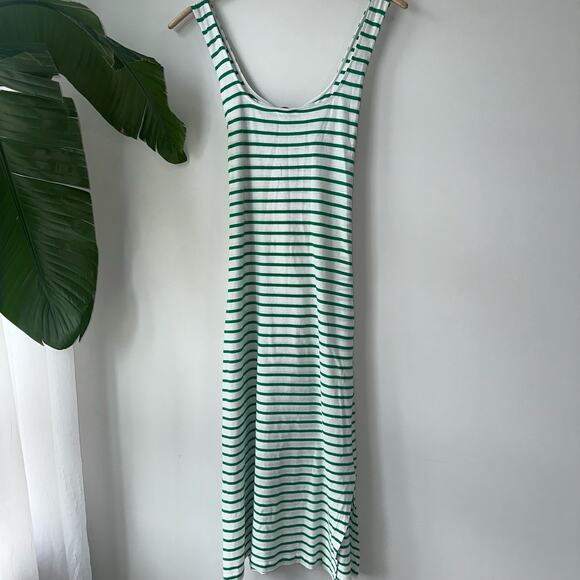 Rails Meg Stripe Tie Waist Cotton Dress - Size M - Picture 7 of 10